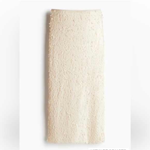 New H&M Sequined Midi Skirt - Picture 7 of 11